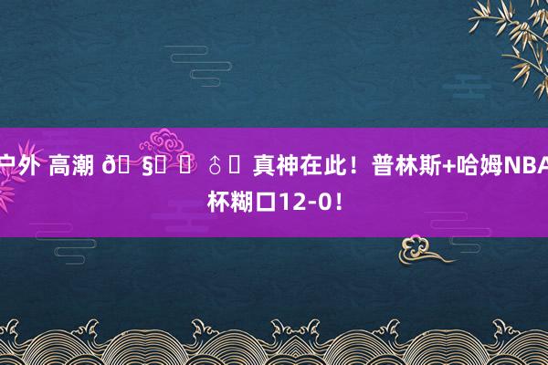 户外 高潮 🧚‍♂️真神在此！普林斯+哈姆NBA杯糊口12-0！